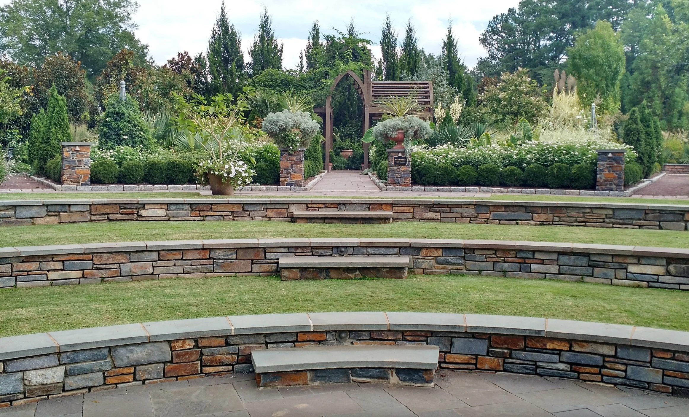 The Angle Amphitheater at the Sarah P. Duke Gardens